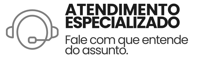 selo de atendimento dual componentes